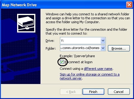 Select Network Printer