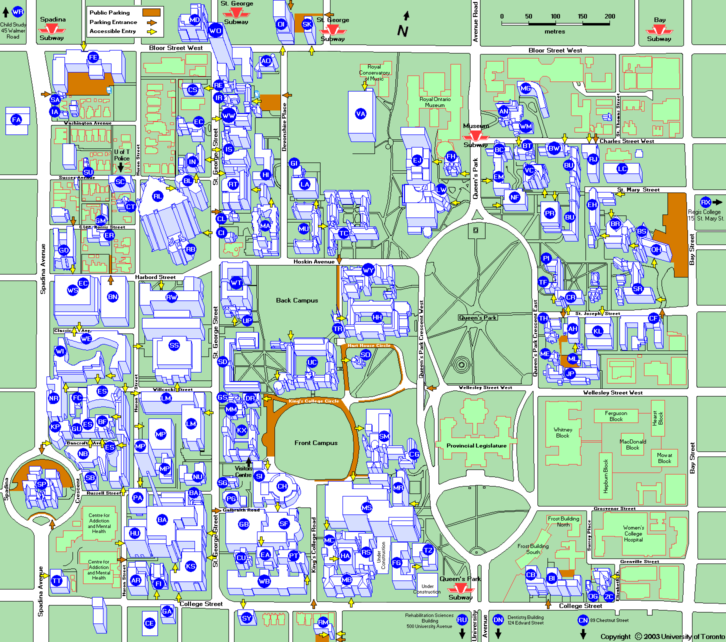PSC Campus Map